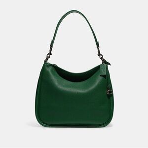 Carry Coach Shoulder bag dark pine green 🌲✨